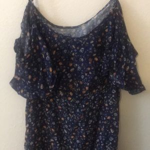 Off the shoulder floral dress